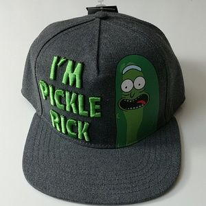 Morty Pickle Rick Hat Basebal 